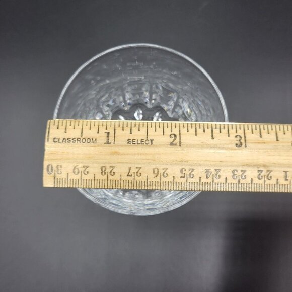 Vintage Cristal DArques France Genuine Lead Crystal Stemware Wine Glass Set of 6 - Picture 12 of 12